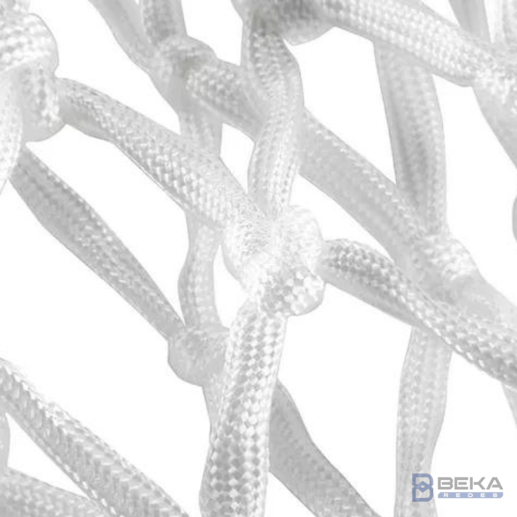 Par Rede De Basquete Oficial Fio 4 Seda Para Aro Profissional