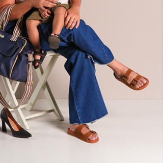 Sandalia Birken papete unissex com fivela em Oferta na Shopee