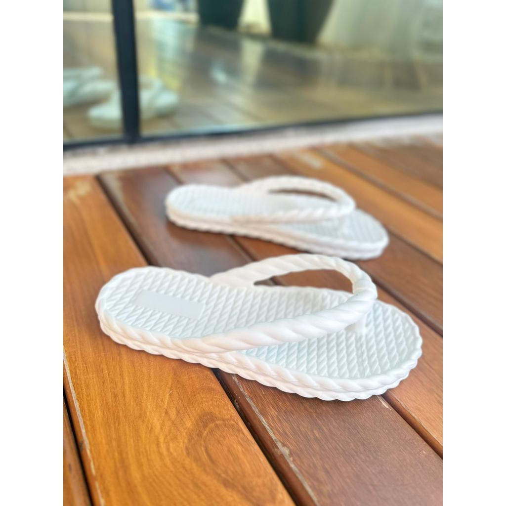 Chinelo Feminino Trançado  Nuvem Leve Macia Forma Grande Confortável 224 em Oferta na Shopee