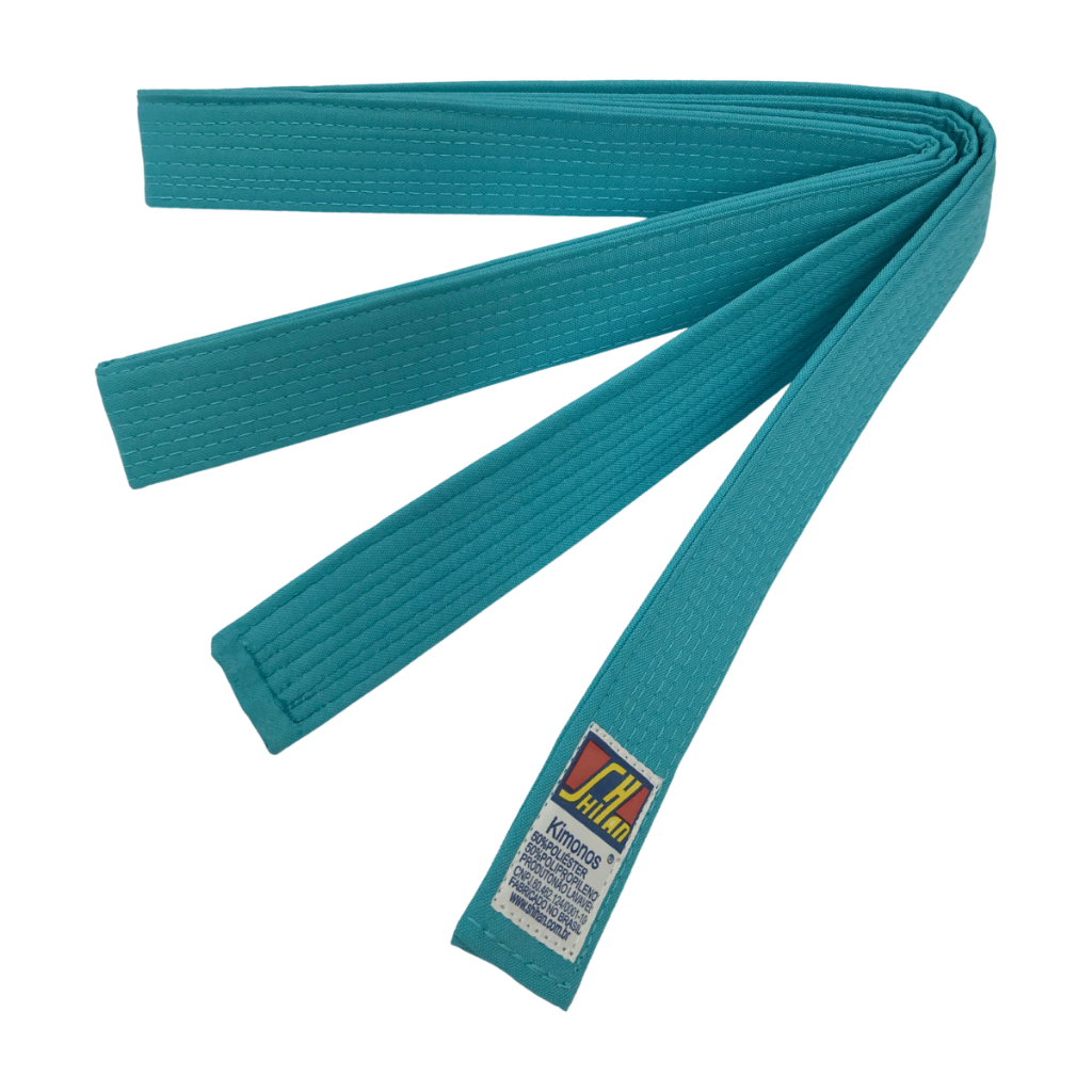 Faixa Judô Azul Clara Shihan