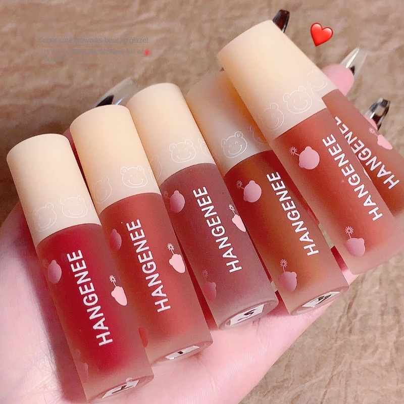 Batom Liquido Aveludado Efeito Matte Hangenee