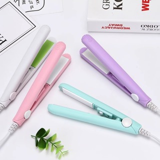 Mini Chapinha Prancha De Bolsa Portátil Cabelo Bivolt Estojo（Monica fashion） em Oferta na Shopee