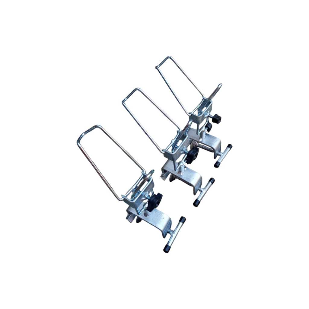 Suporte De Vara Para Borda Do Barco E Trapiches Estilo Robô 3 UNIDADES