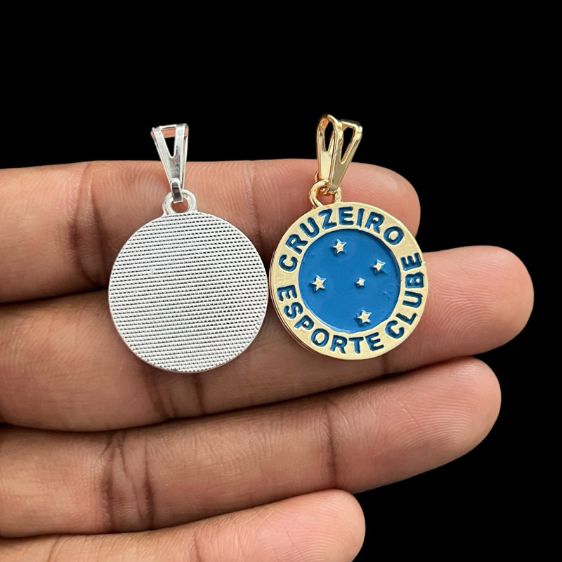 Pingente Cruzeiroo Banhado a prata 925