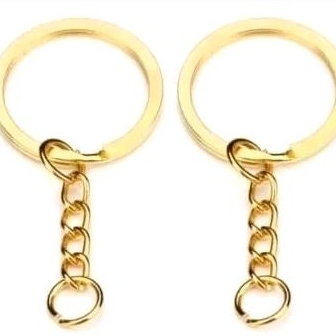 Argolas Para Chaveiro 25mm 500 Peças + 500 Elo em Oferta na Shopee