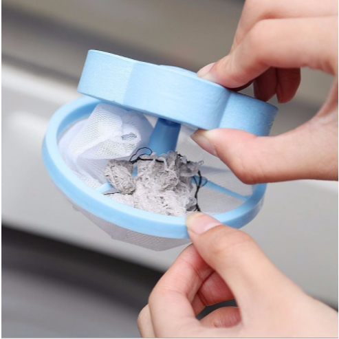 3 Peças Coletor De Pelos Fiapo Reutilizável Máquina De Lavar Roupa em Oferta na Shopee