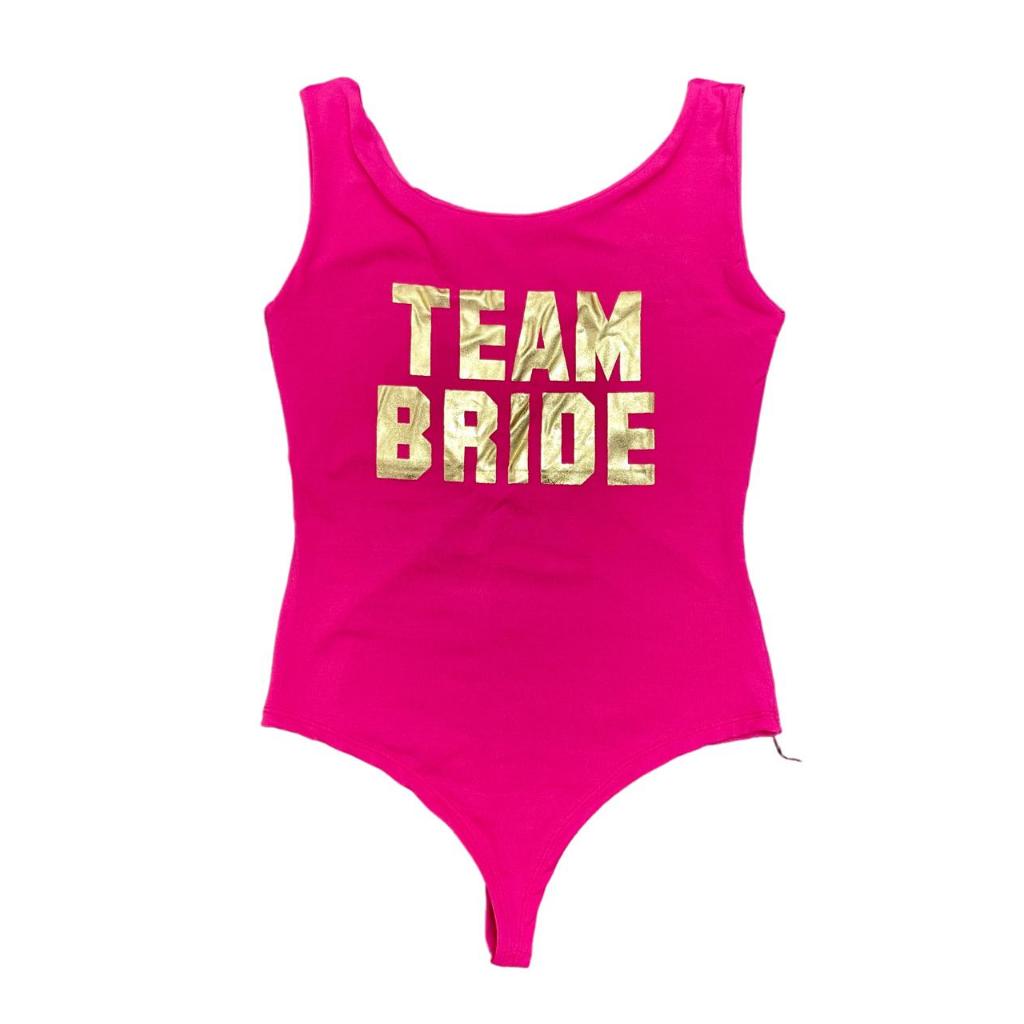 Body Team Bride PINK / despedida de solteira / chá de lingerie em Oferta na Shopee