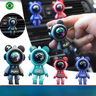 Cheirinho para Carro Pingente Astronauta - Perfume Aromatizante Divertido e Duradouro