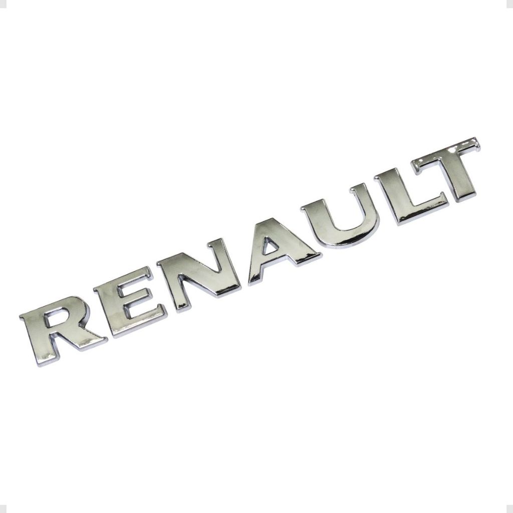 Emblema Renault 2010 Em Diante Logan Sandero Clio Megane Fluence Dust - 14,5 cm x 1,7 cm