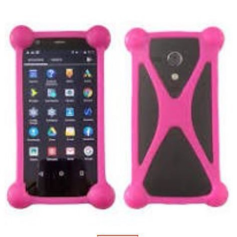 Capinha Celular Borracha Elástica Protetora BOLINHA Anti-Impacto Anti-queda Capa Celular Universal Bumper Bomper Silicon