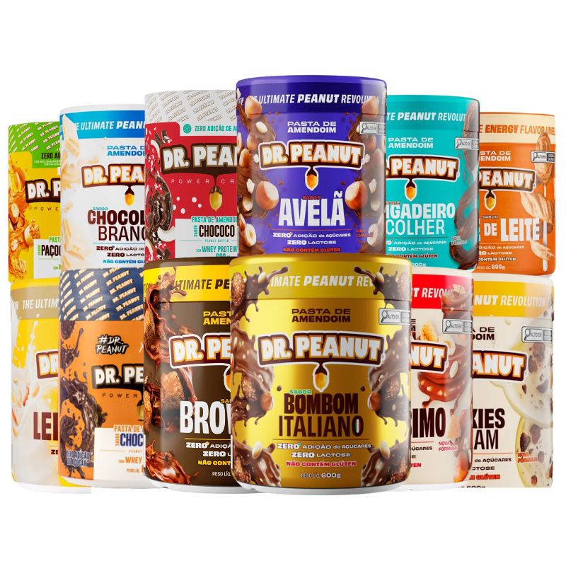 PASTA DE AMENDOIM 600G - DR. PEANUT