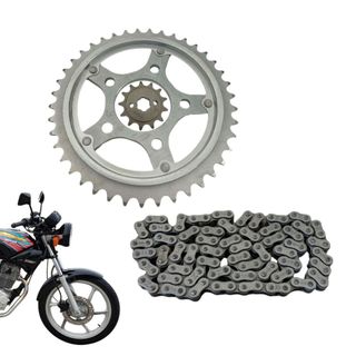 Kit Relação Transmissão Cbx 200 Strada 94 02 Corrente Coroa Pinhão em Oferta na Shopee