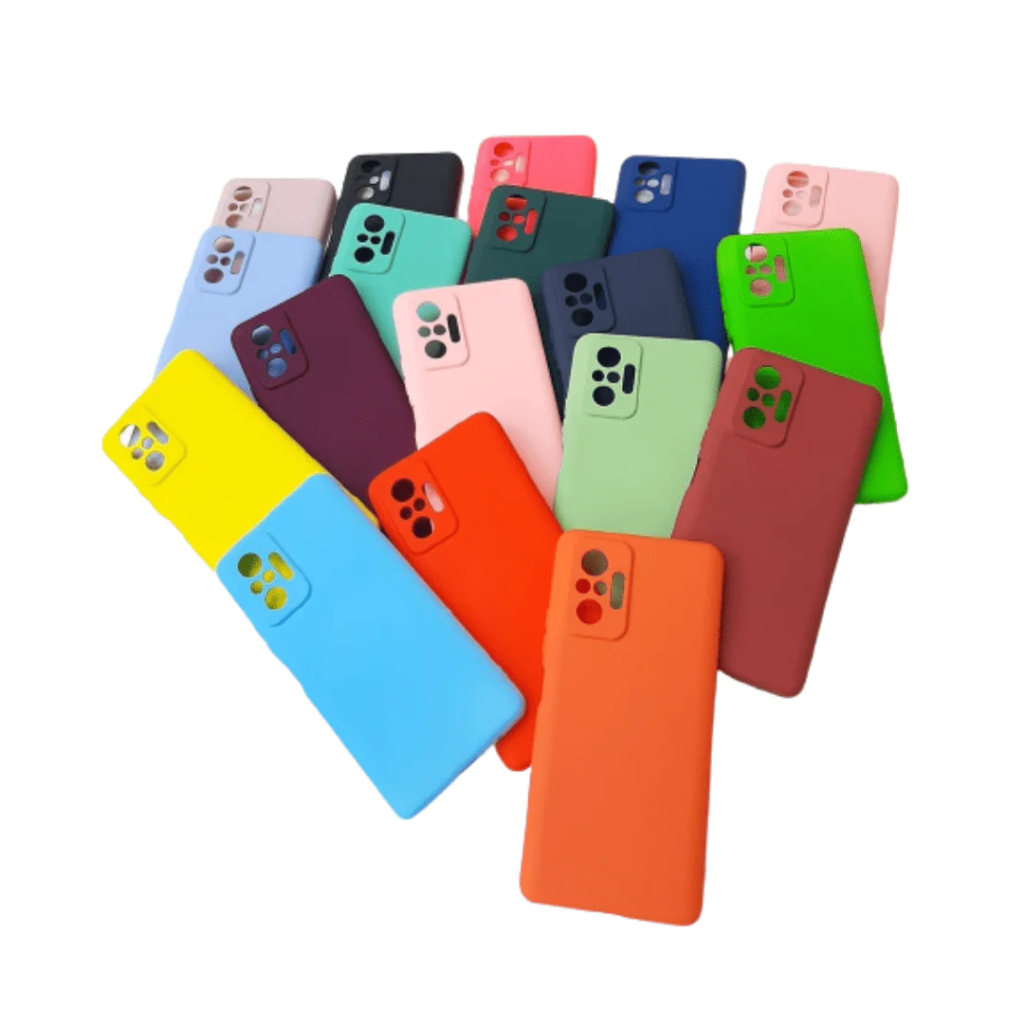 Capa Case de Silicone Aveludada compatível com Redmi Note 10 Pró