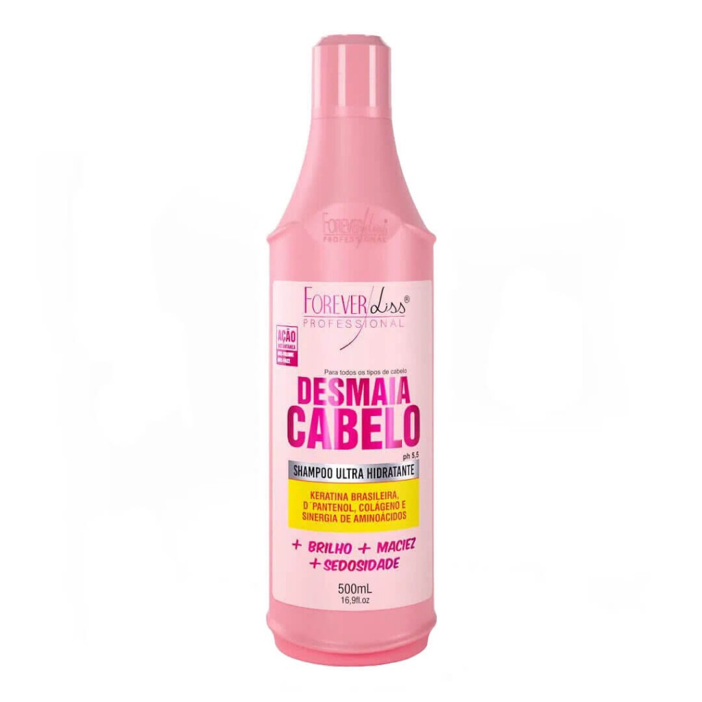 Forever Liss Desmaia Cabelo Shampoo Ultra Hidratante - 500ml