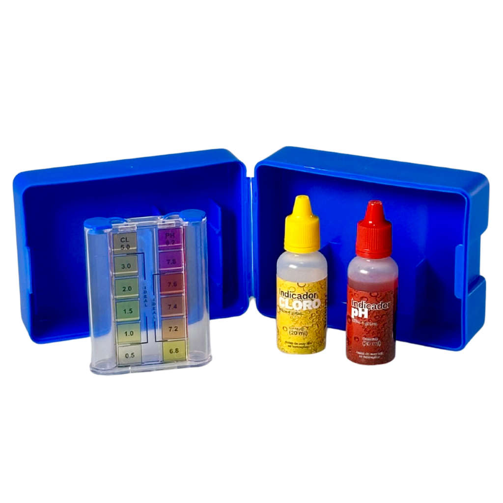 Medidor Ph Cloro Teste Analise Agua de Piscina Kit Estojo Com Reagente Teste Piscina Acidez e cloro em Oferta na Shopee