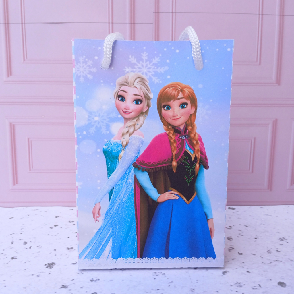 Sacolinha Surpresa Personalizada Frozen Desmontada - com alça | Lembrancinhas | Festa infantil | Aniversário