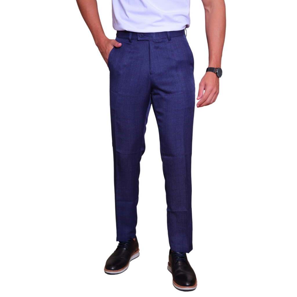 Calça Xadrez De Alfaiataria Social - Esporte Fino Promoção - Men Clothes