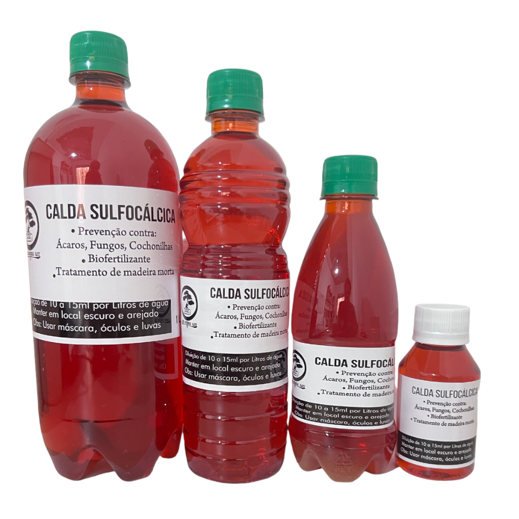 Calda Sulfocálcica Para Bonsai, Orquídea, Rosa do Deserto, Suculentas e Plantas em Geral