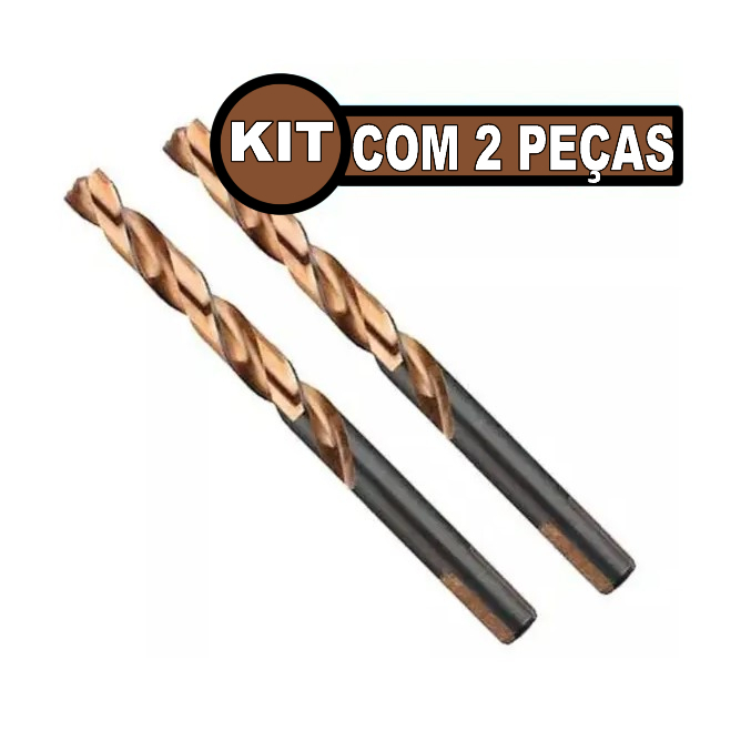 KIT 2 Brocas Para Madeira 8mm | 115mm Alta Qualidade Resistente