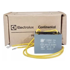 Capacitor secadora Electrolux SVP10/SVP11 - 220V - 7 UF - Original