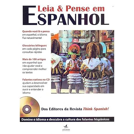 Livro Leia & Pense em Espanhol: dos Autores da Revista Think Spanish!