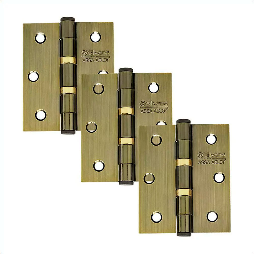 Dobradiça 891 3x3,5" Silvana Pacote C/3 em Oferta na Shopee