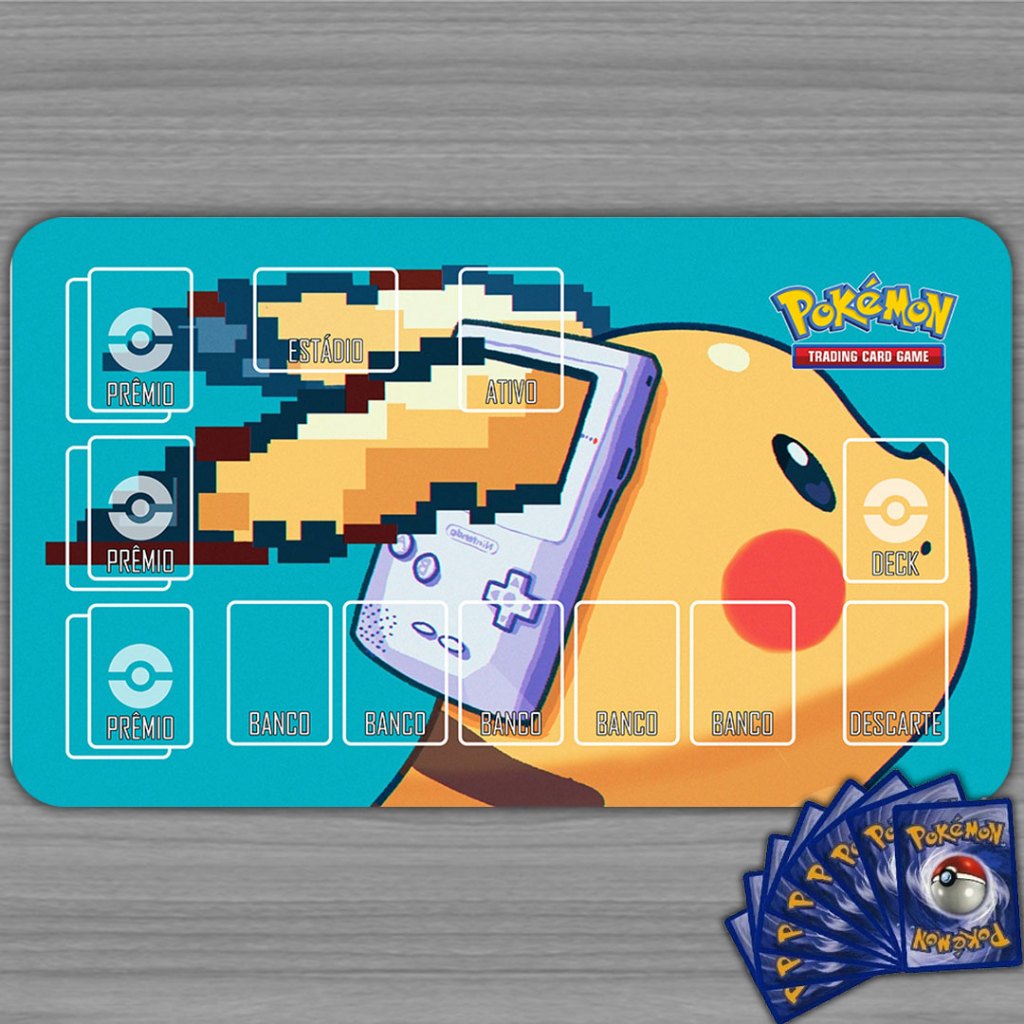 PLAYMAT POKÉMON TCG - PIKACHU GAME BOY