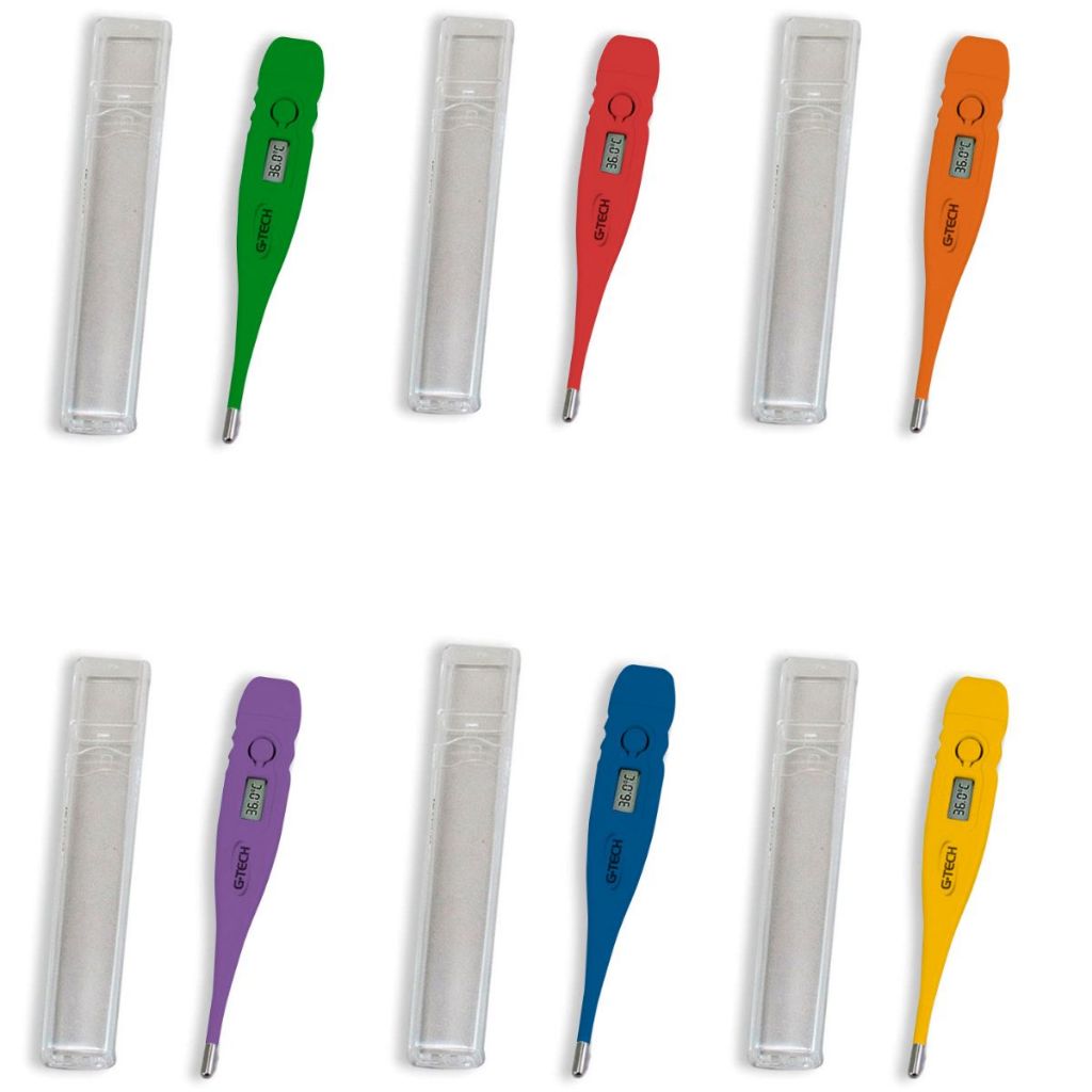 Termômetro Clínico Digital Beep Sonoro Resultado em 1 Minuto G-TECH