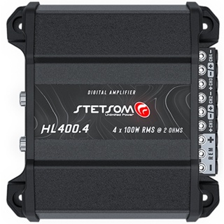 Módulo Amplificador Stetsom Hl400.4 400w Potência 4 Canais Bridge High Line em Oferta na Shopee
