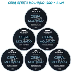 Cera Modeladora Efeito Molhado 120g WE BLACK 6 Un