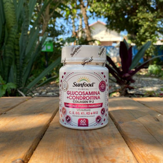 Glucosamina+ Condroitina Collagen TP.2 60 Caps Softgels Sunfood em Oferta na Shopee