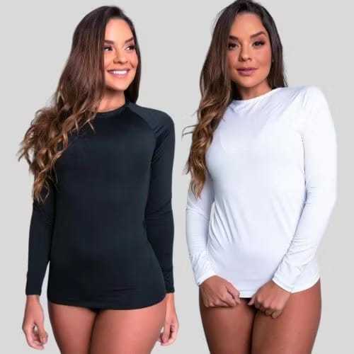 blusa termica feminina com proteçao solar uv 50+