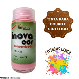 Tinta para couros e sintéticos Inovacor 90ml, customização, tênis, bota, sapato, jaqueta, banco em Oferta na Shopee