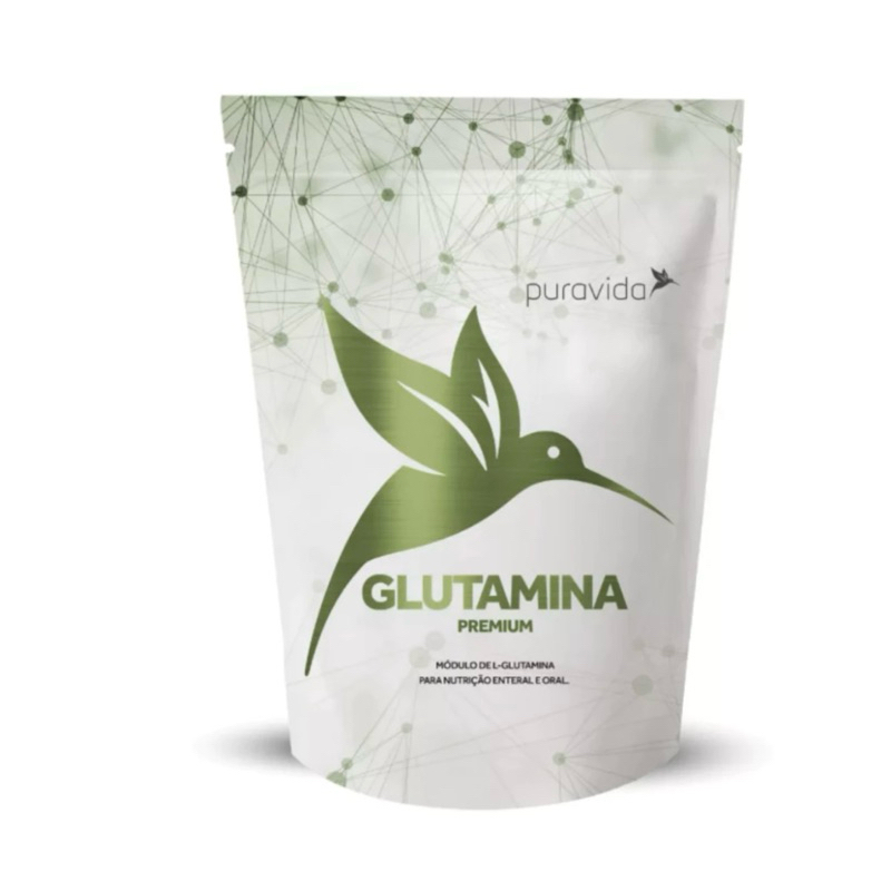 Glutamina Premium Puravida, L-glutamina 300g, Pura Vida