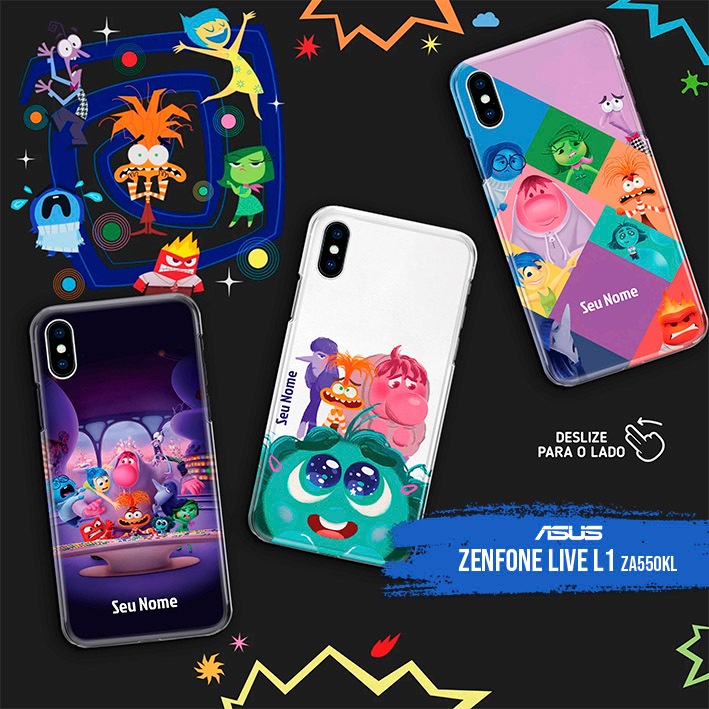 Capa Capinha  - Zenfone Live L1 - ZA550KL - Coleção Divertidamente