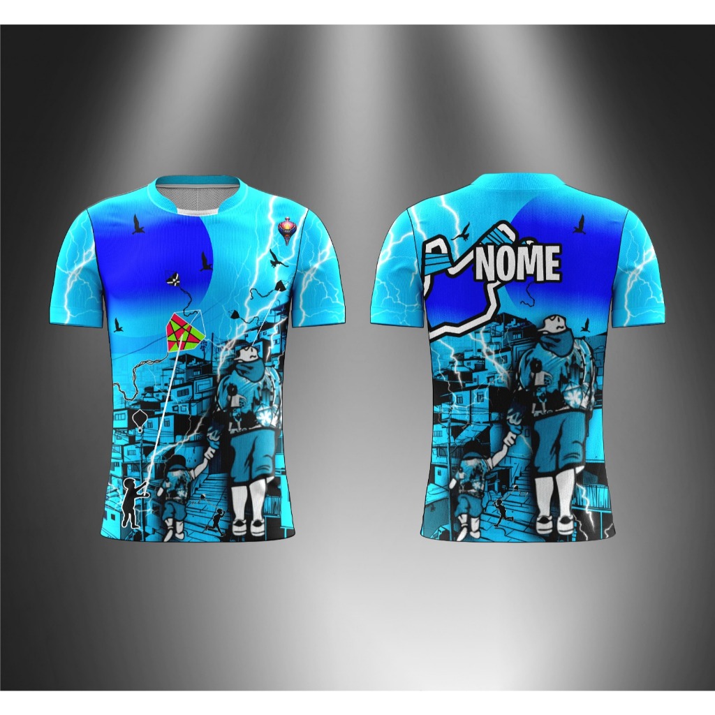 Camiseta Personalizada de Pipa de Quebrada - Pipeiros - Camiseta Personalizada