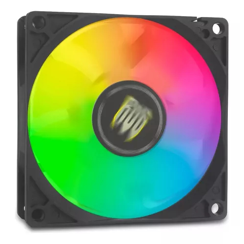 Cooler Fan Ventoinha Para PC Gabinete 80mm Led RGB 3 Pinos e Molex em Oferta na Shopee