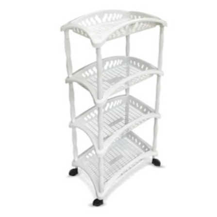 Organizador MELHOR PRECO Vertical Triplo Fruteira Branco toy 25613 em Oferta na Shopee