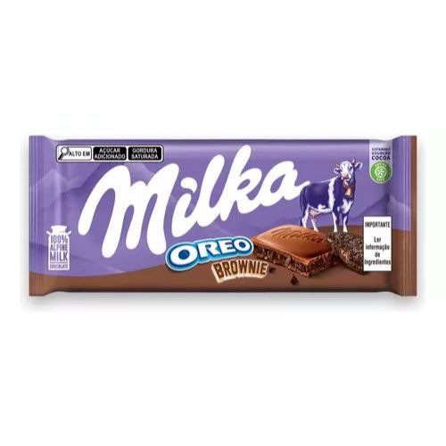 Chocolate Milka Oreo Brownie 100g em Oferta na Shopee