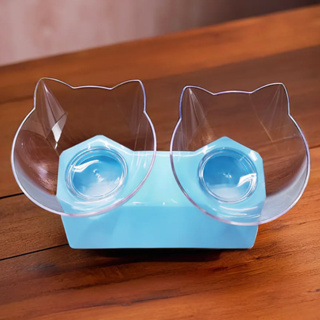 Tigela Pote Comedouro Bebedouro Duplo Elevado Para Gatos - Ergonomico/Postura Correta em Oferta na Shopee
