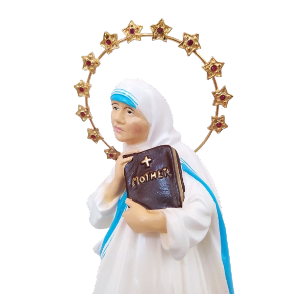 Imagem De Madre Teresa De Calcuta 23c Estatua Tereza Pedras