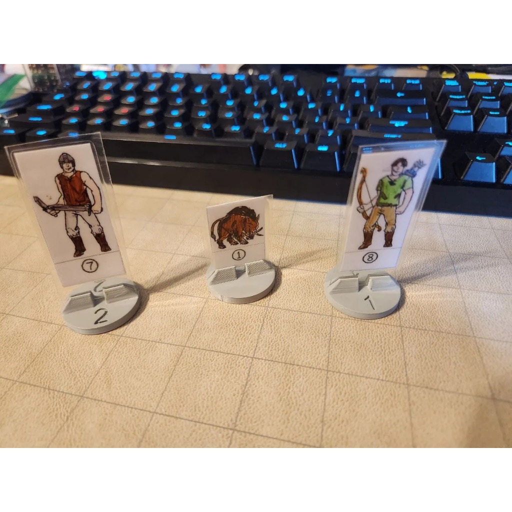 kit 10 Stands Bases para Miniaturas de Papel - RPG e Board Games 20mm em Oferta na Shopee