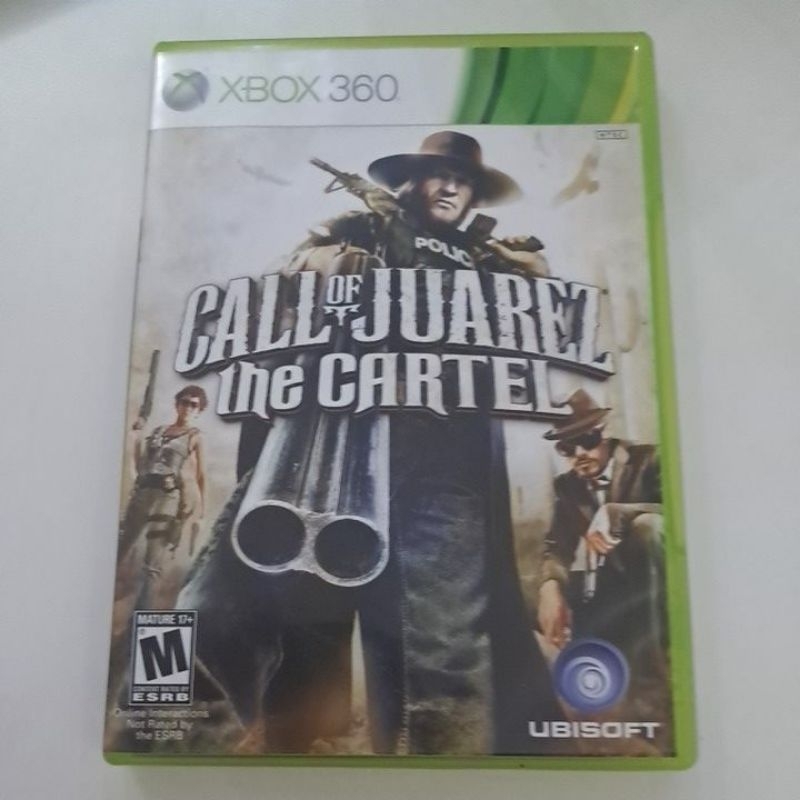 call of juarez the cartel xbox 360 mídia física original