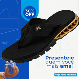 Chinelo Masculino Adulto Knner Kider Lançamento 2024 em Oferta na Shopee