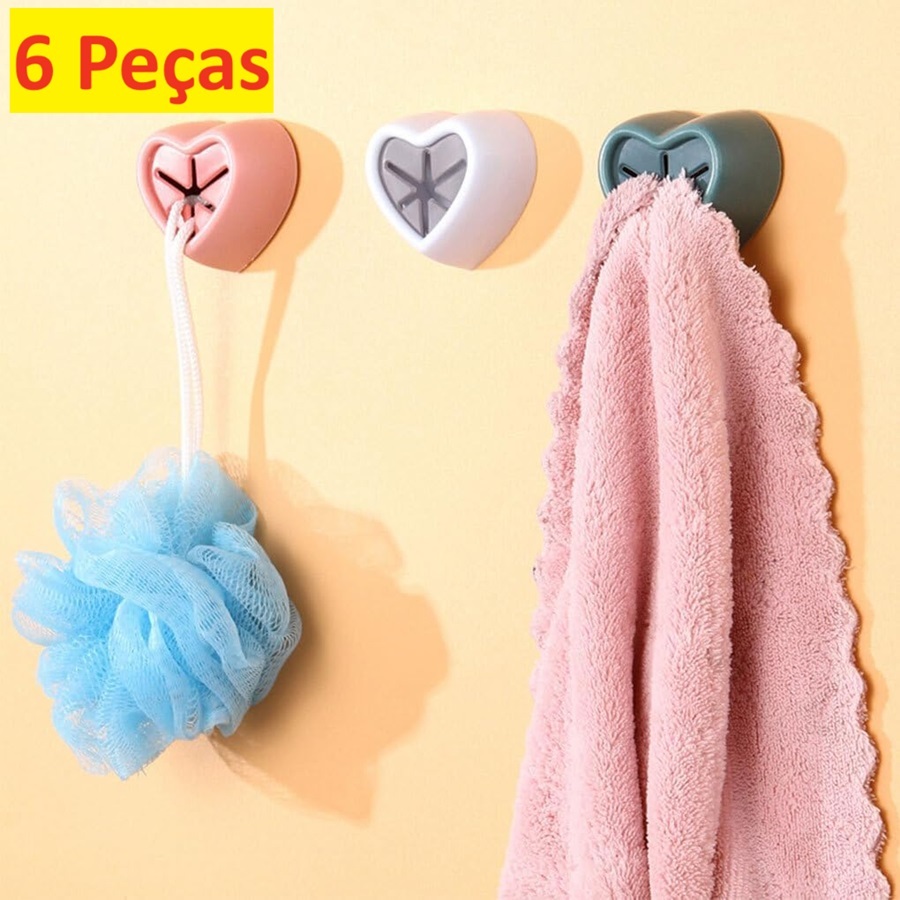 Oferta Suporte Gancho Porta Toalheiro Parede De Cozinha 5x2,3Cm Parede Cabide Organizador Toalha