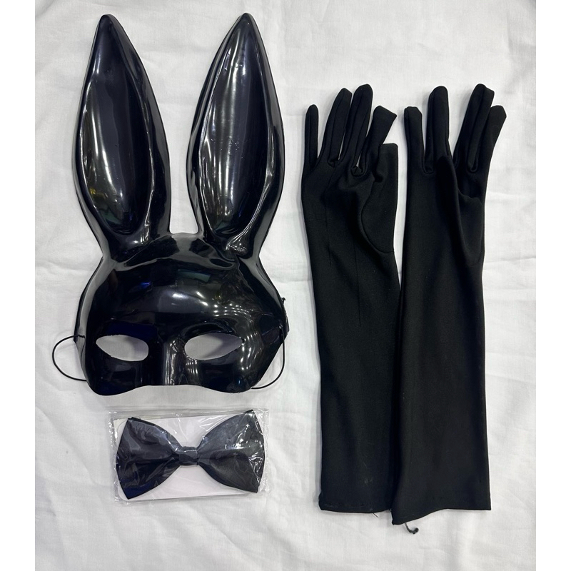 kit acessório fantasia coelho festa cosplay