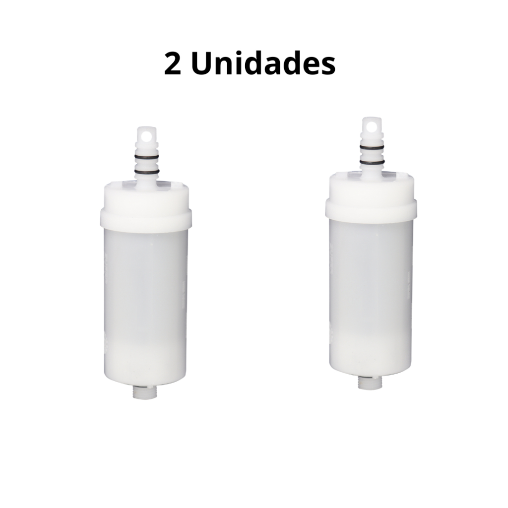 KIT 2  Refil Vela Filtro Carvão Ativado Blindada Universal para Torneira Filtro Pro Saude