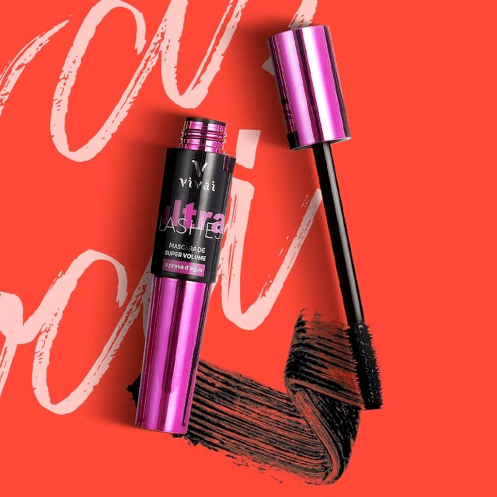 Máscara de cílios, Vivai, maquiagem, cílios, volume, alongamento, definição, beleza em Oferta na Shopee