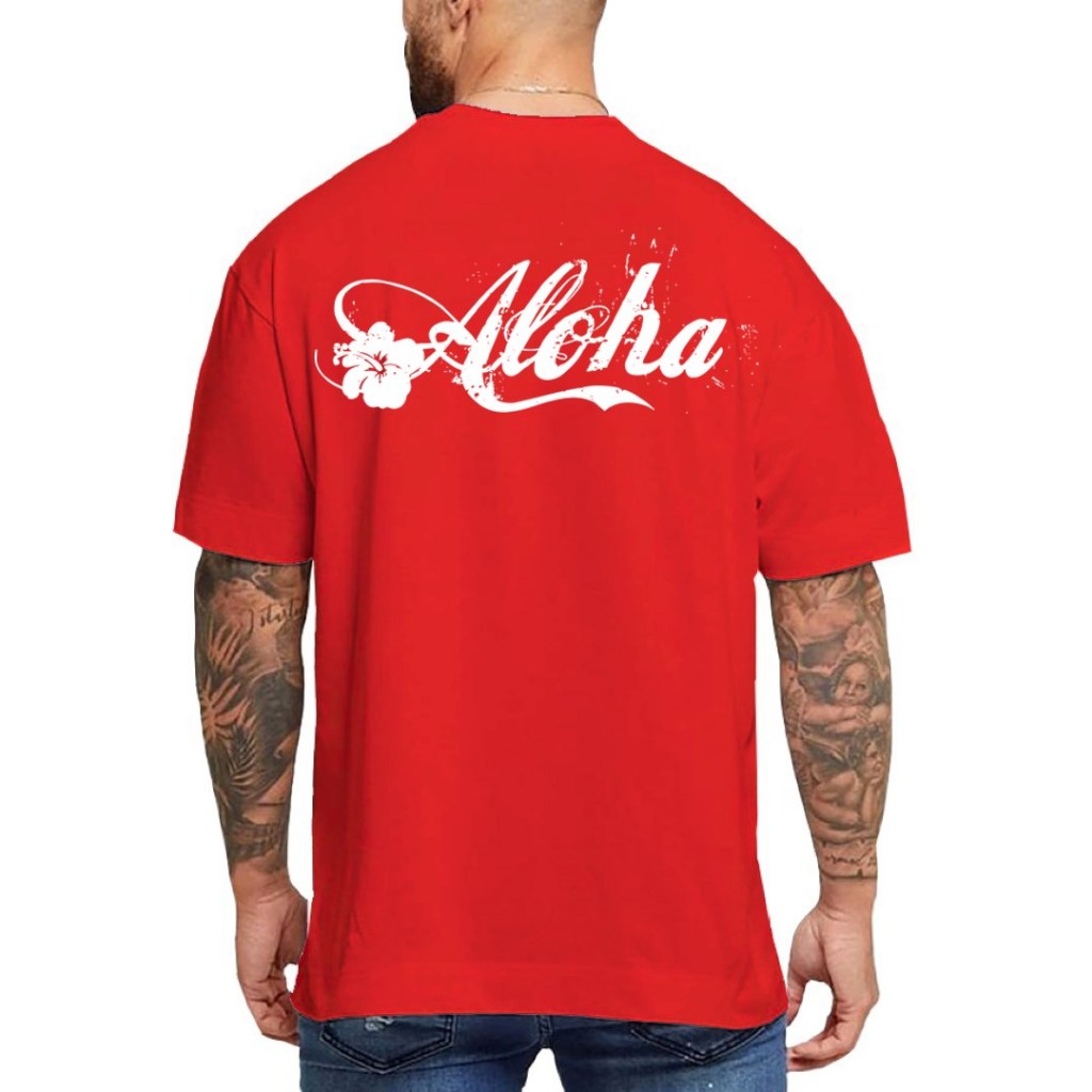 Camisa Vaa Canoa Havaiana De Algodão Remo Remador Aloha