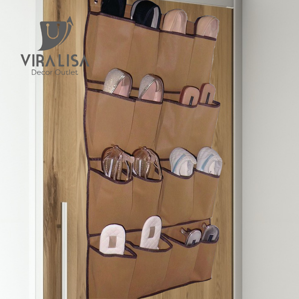 Sapateira De Porta E Parede 08 Sapatos Organizador Porta Sapatos em Oferta na Shopee